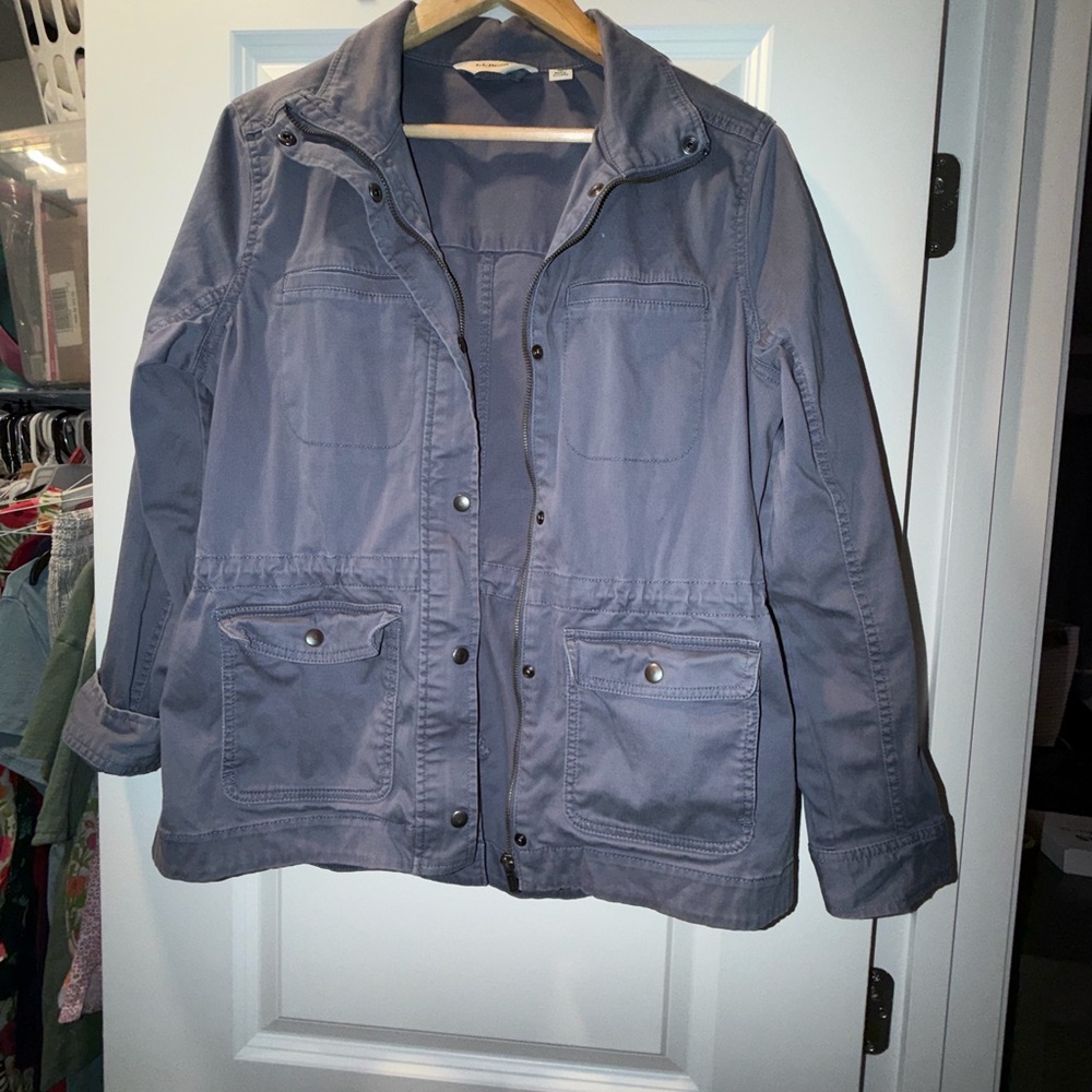 L.L. Bean Midnight Blue Utility Jacket